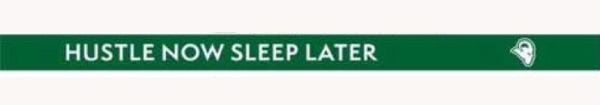 Unsgear New Era Silikon Bileklik Yeşil-Beyaz - Hustle Now Sleep Later