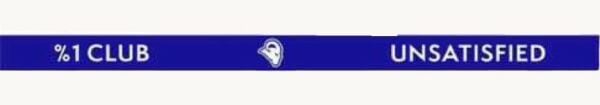 Unsgear New Era Silikon Bileklik Mavi-Beyaz - %1 Club